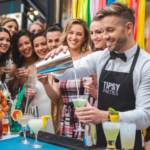 Brighton cocktail party with tipsy parties